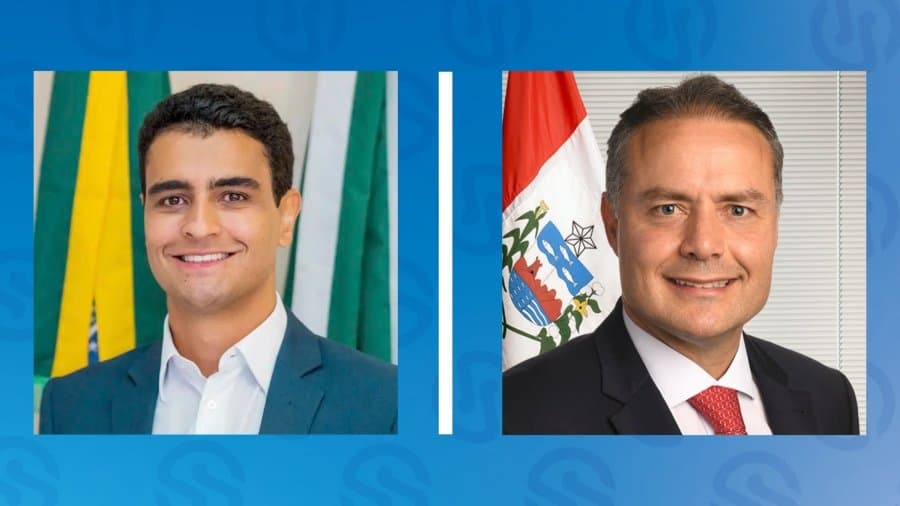 Ilustração editorial sobre pesquisa eleitoral para o governo de Alagoas em 2026