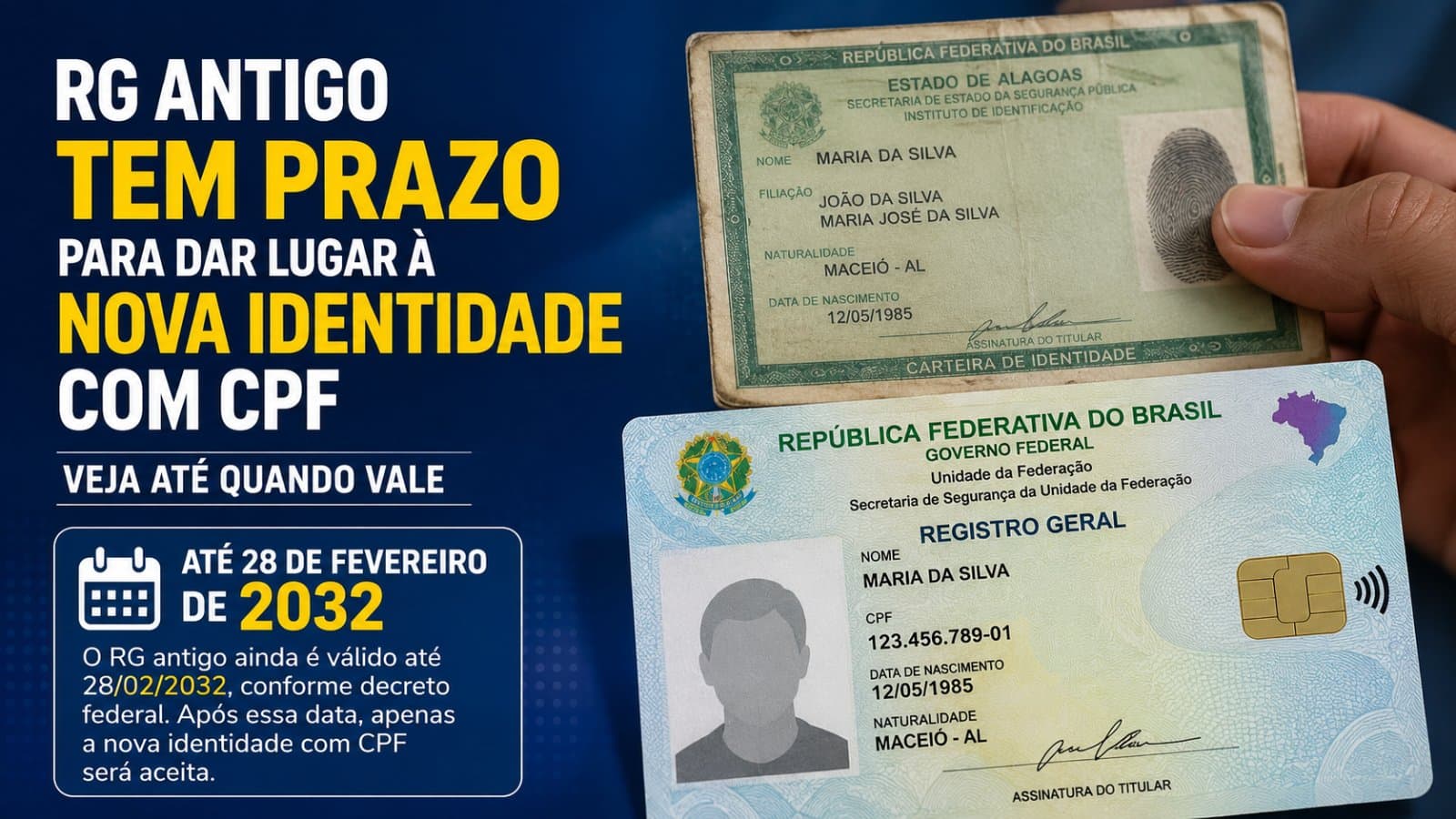 Nova Carteira de Identidade Nacional (CIN)